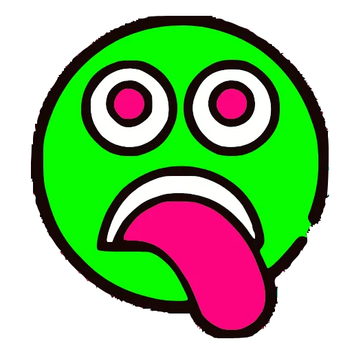 💚 Эмодзи «Вырвиглазное» для Telegram