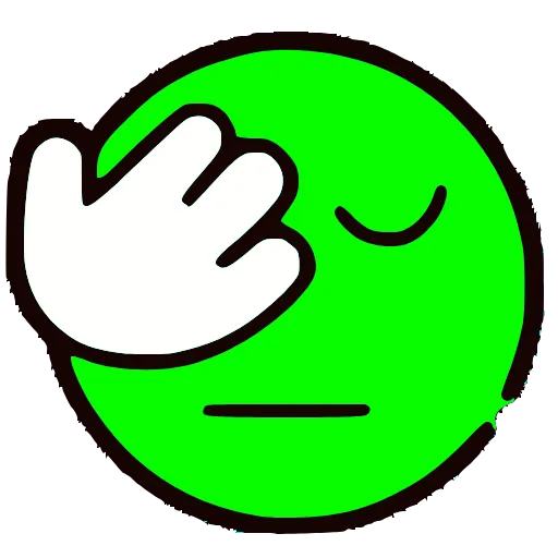 💚 Эмодзи «Вырвиглазное» для Telegram