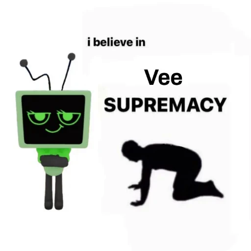 🐱 Стикер «Vee DANDYS WORLD» для Telegram