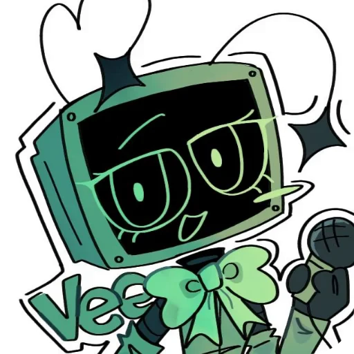 👍 Стикер «Vee DANDYS WORLD» для Telegram
