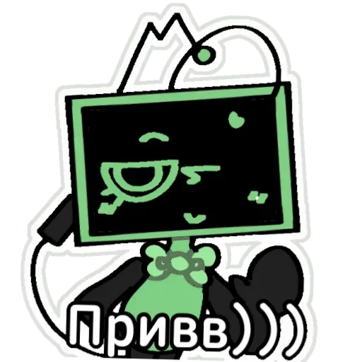 👋 Стикер «Vee DANDYS WORLD» для Telegram