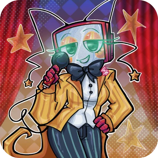 📖 Стикер «Vee DANDYS WORLD» для Telegram