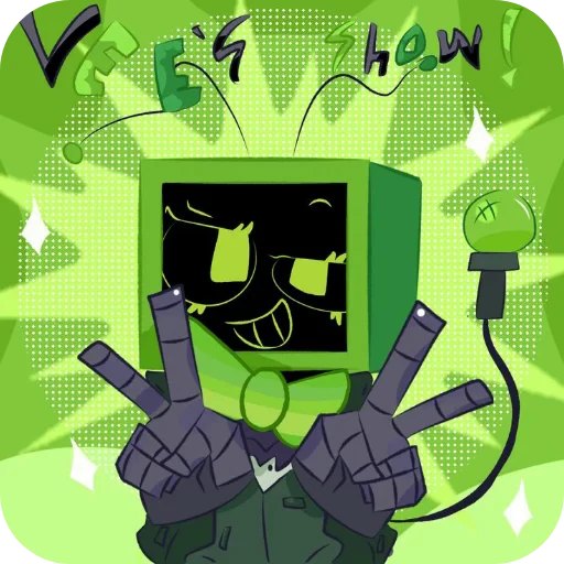👍 Стикер «Vee DANDYS WORLD» для Telegram