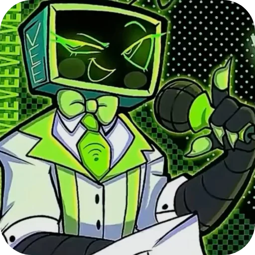 🔳 Стикер «Vee DANDYS WORLD» для Telegram