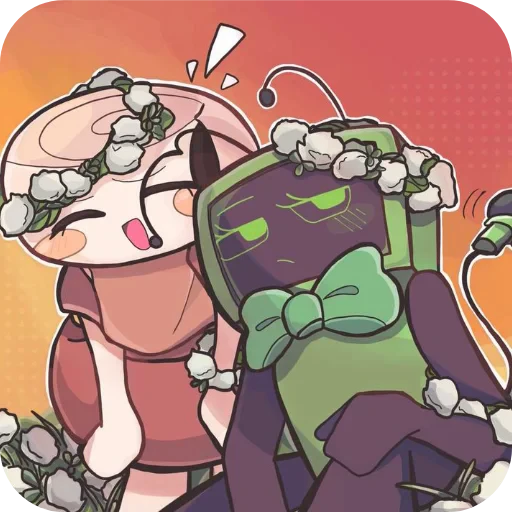 📖 Стикер «Vee DANDYS WORLD» для Telegram