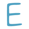 🥹 Эмодзи «Синие буквы, цветы, иконки» для Telegram