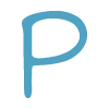 😙 Эмодзи «Синие буквы, цветы, иконки» для Telegram
