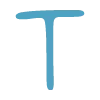 😋 Эмодзи «Синие буквы, цветы, иконки» для Telegram