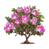 💐 Эмодзи «Синие буквы, цветы, иконки» для Telegram