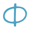 😝 Эмодзи «Синие буквы, цветы, иконки» для Telegram