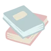 📚 Эмодзи «Буквы и иконки в пастельных тонах» для Telegram