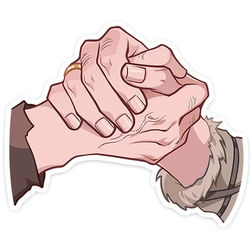 🤝 Стикер «Владимир без надписей» для Telegram