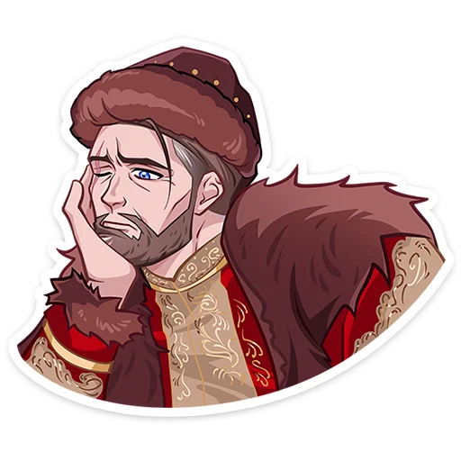🤔 Стикер «Владимир без надписей» для Telegram
