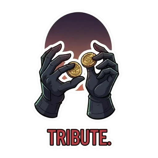 😵‍💫 Стикер «Владыка Тьмы» для Telegram