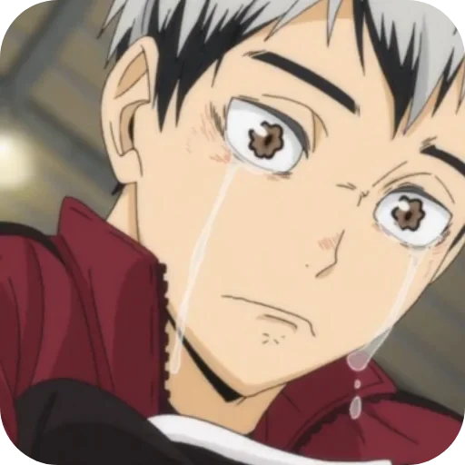 👄 Стикер «Haikyu» для Telegram
