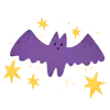 🦇 Эмодзи «Волшебный» для Telegram