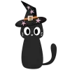 🐈‍⬛ Эмодзи «Волшебный» для Telegram