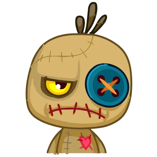😒 Эмодзи «VooDoo» для Telegram