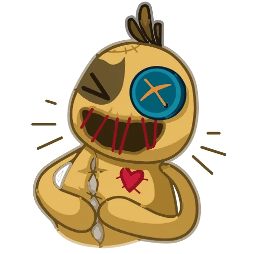 Стикерпак VooDoo для Telegram