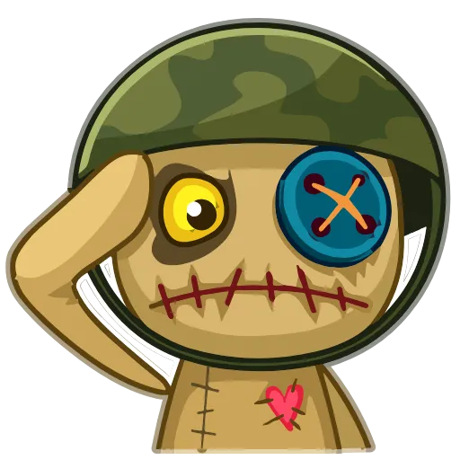 🫡 Эмодзи «VooDoo» для Telegram