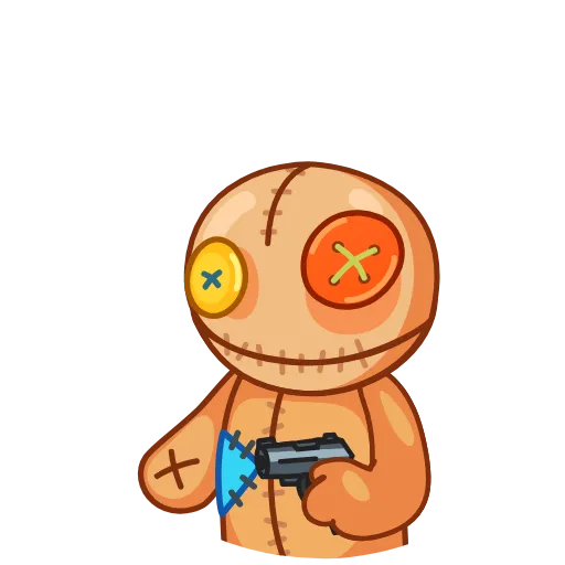 🔫 Эмодзи «VooDoo» для Telegram