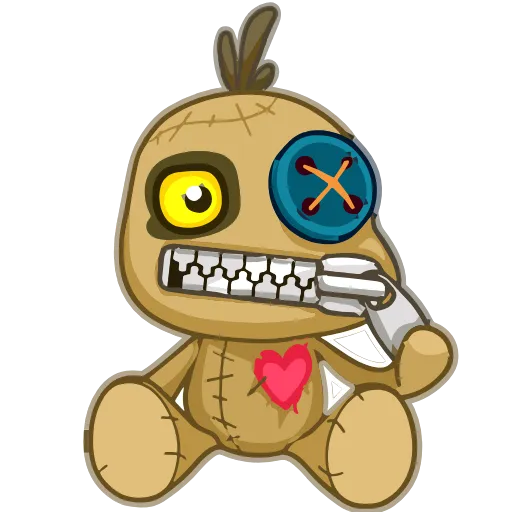 🤐 Эмодзи «VooDoo» для Telegram