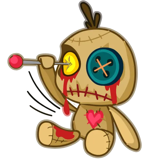 😵 Эмодзи «VooDoo» для Telegram