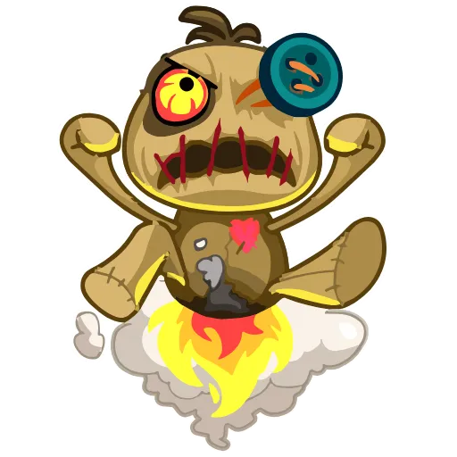 😡 Эмодзи «VooDoo» для Telegram