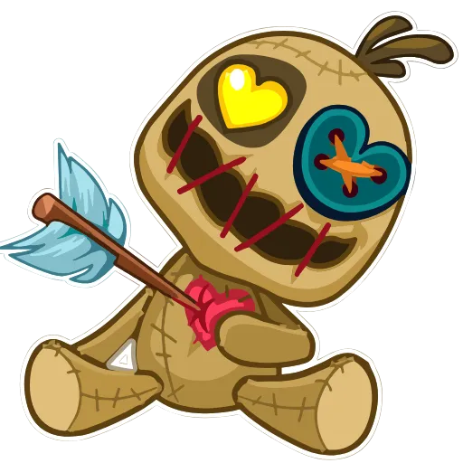 😍 Эмодзи «VooDoo» для Telegram