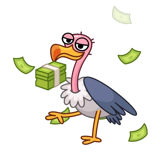 🤑 Эмодзи «Стервятник» для Telegram