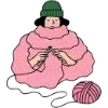 🧶 Эмодзи «Вязание» для Telegram