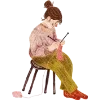 🧶 Эмодзи «Вязание» для Telegram
