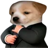 😎 Эмодзи «Dogo #dog #animals #cute» для Telegram