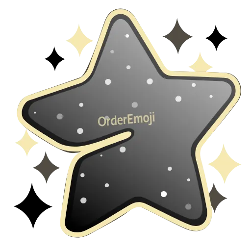 🖤 Эмодзи «Stars #emoji #status» для Telegram