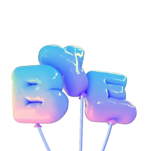 👋 Стикер «Wacky Letters» для Telegram