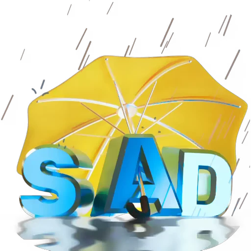 😢 Стикер «Wacky Letters» для Telegram