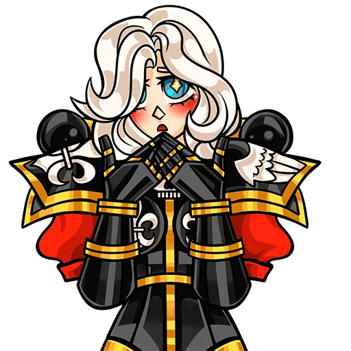 😍 Стикер «Warhammer 40k - Alna Dark» для Telegram