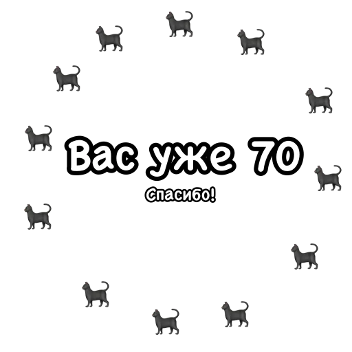 🖤 Стикер «Стикеры для канала‍⬛Обои для котиков‍⬛» для Telegram
