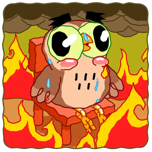 🥵 Эмодзи «Wally Owl» для Telegram