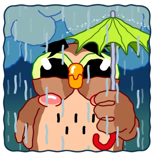 ☔️ Эмодзи «Wally Owl» для Telegram