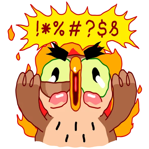 😠 Эмодзи «Wally The Owl» для Telegram