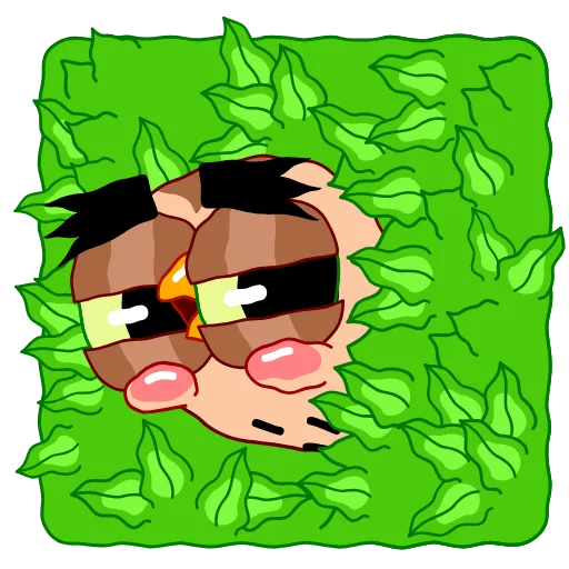 😐 Эмодзи «Wally The Owl» для Telegram