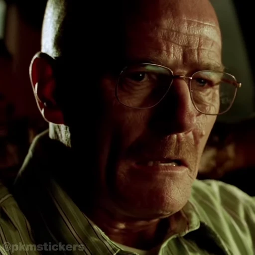 😰 Стикер «Walter White» для Telegram
