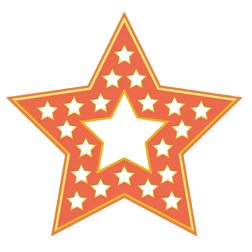⭐️ Эмодзи «Жёлтые буквы, цифры, иконки» для Telegram