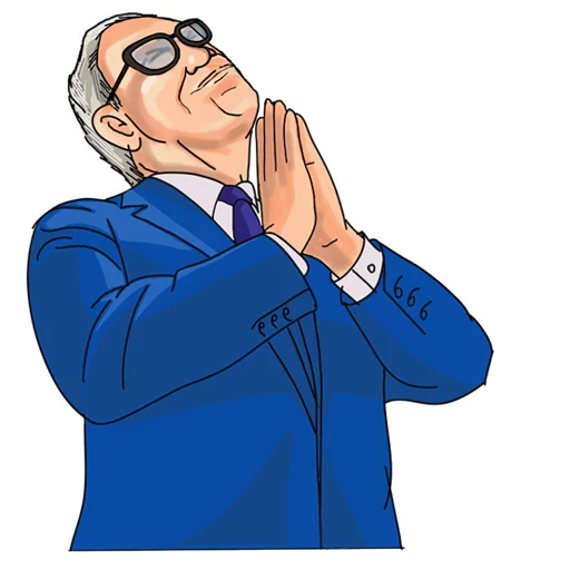 😇 Стикер «Warren Buffett» для Telegram