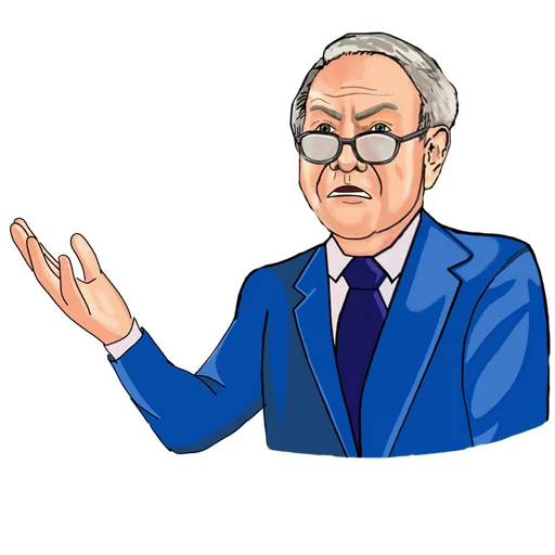 😳 Стикер «Warren Buffett» для Telegram