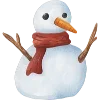 ⛄️ Эмодзи «Watercolour» для Telegram