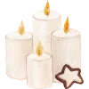 🕯 Эмодзи «Watercolour» для Telegram