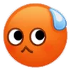 😓 Эмодзи «🧡 Набор эмоджи со смайликами из WeChat» для Telegram