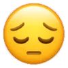 😞 Эмодзи «🧡 Набор эмоджи со смайликами из WeChat» для Telegram